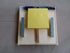 AussieSuperStore Handmade Products Fridge Magnet Shopping List and Wooden Pegs for Bills Fridge Magnet Shopping List and Wooden Pegs for Bills | Magnetic Grocery List AUSSIE26
